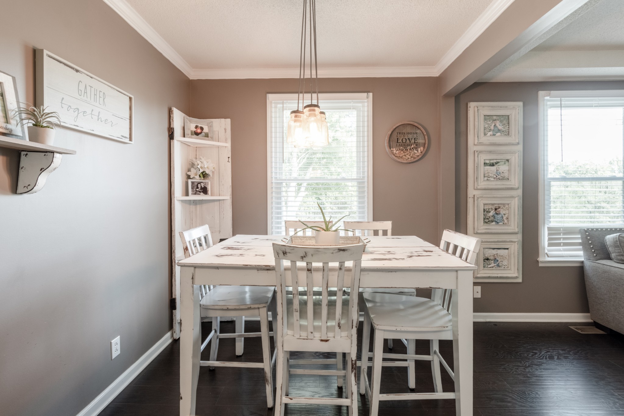 720 Dean Road Clarksville, TN 37040 - Photo 13 of 33 a view of a dining room with furniture window and wooden floor