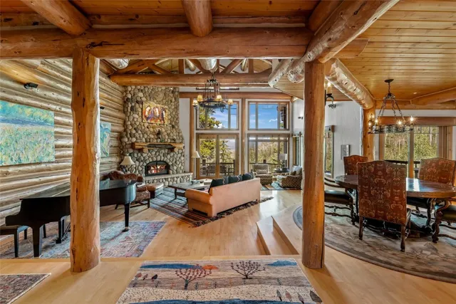 a outdoor living area with furniture