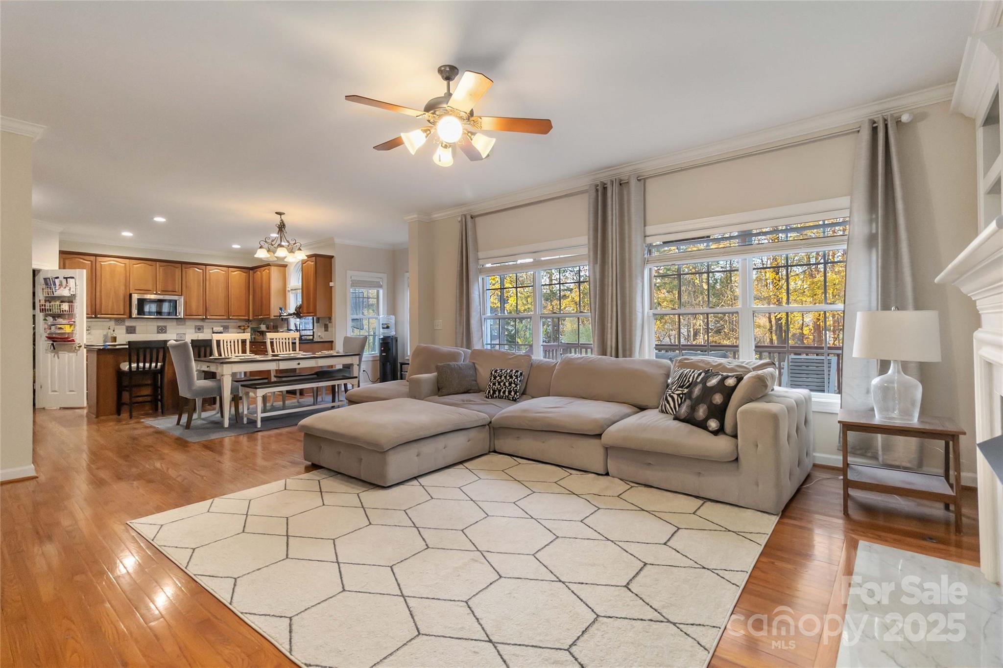 1608 Copperplate Road Charlotte, NC 28262 - Photo 17 of 31 a living room with furniture and a large window