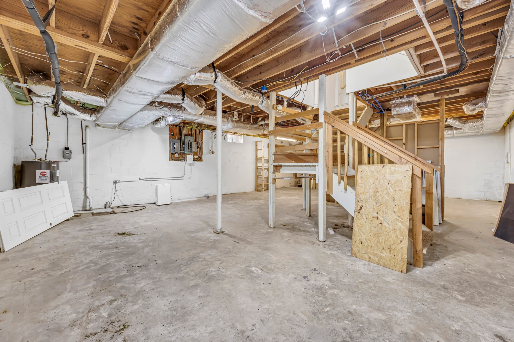 511 Snardon Mill Road Allensville, KY 42204 - Photo 33 of 44 a view of a storage room with stairs