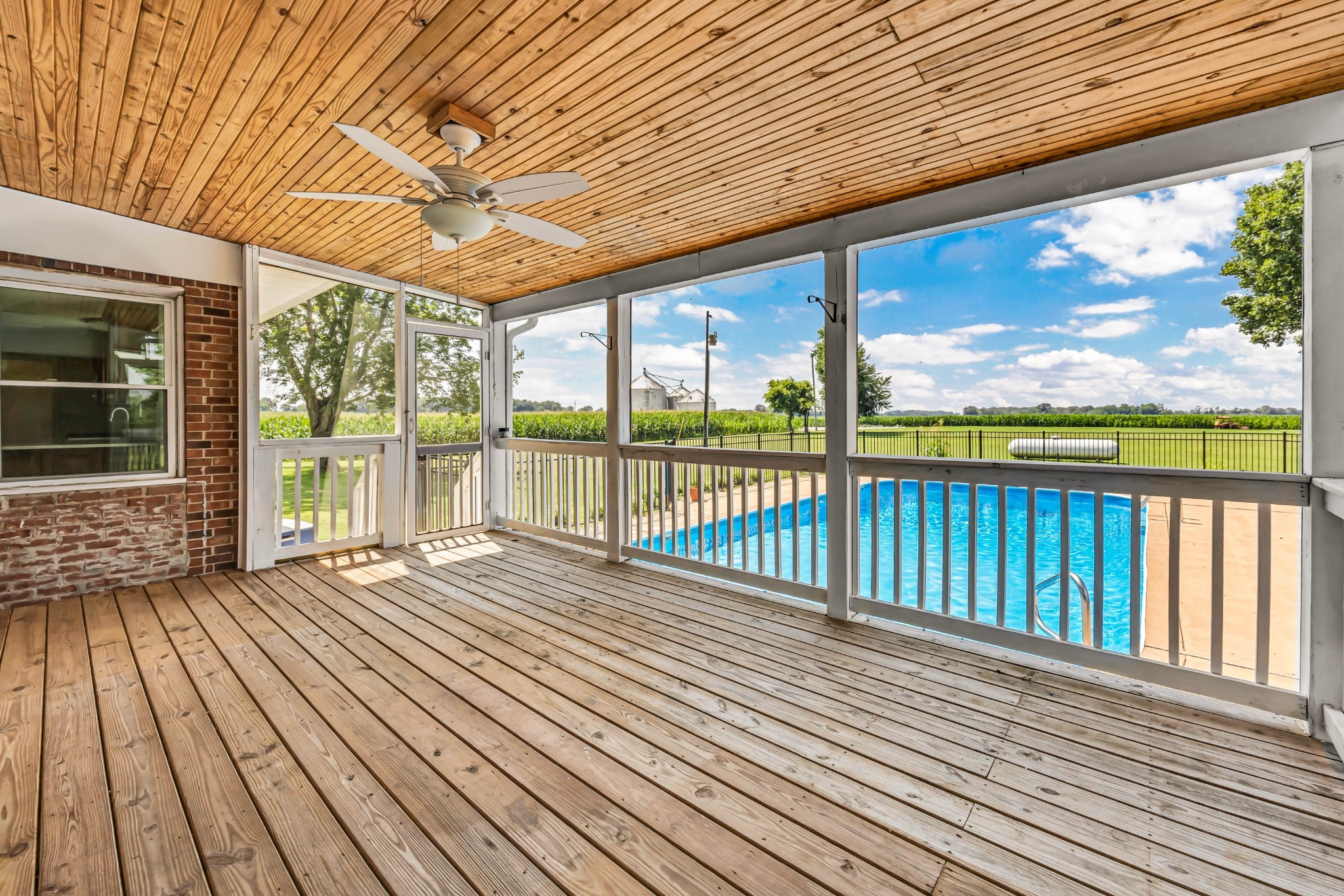 511 Snardon Mill Road Allensville, KY 42204 - Photo 35 of 44 a view of outdoor space with wooden floor