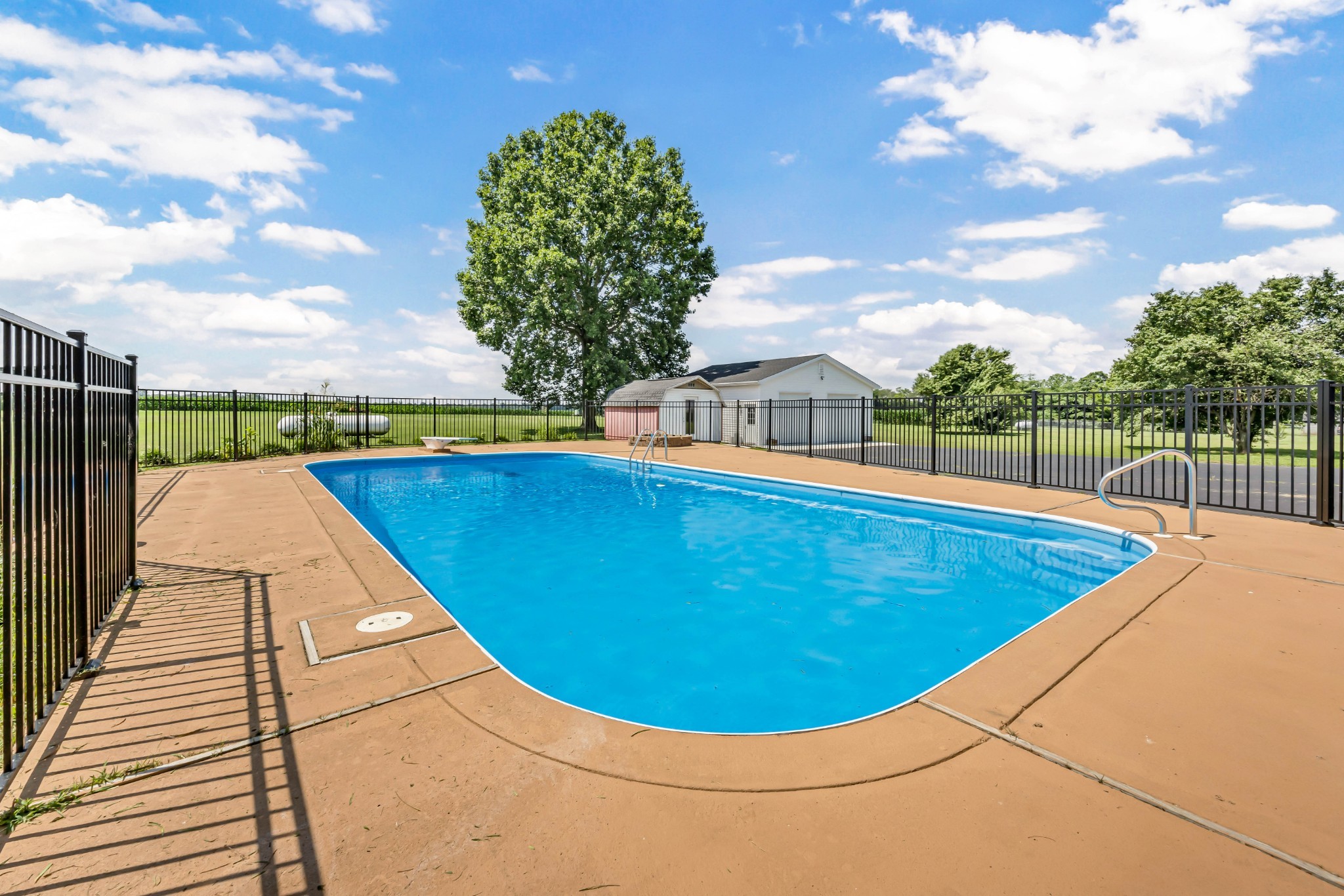 511 Snardon Mill Road Allensville, KY 42204 - Photo 37 of 44 a view of a swimming pool with a patio