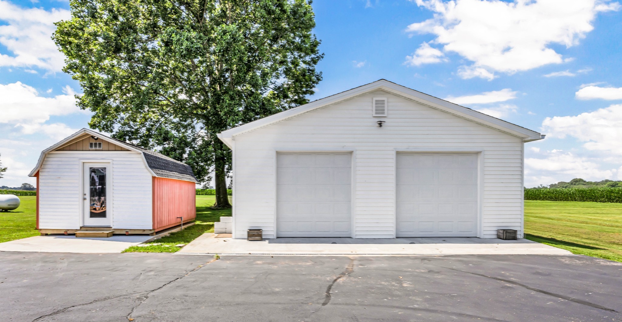 511 Snardon Mill Road Allensville, KY 42204 - Photo 41 of 44 a small white house with a outdoor space