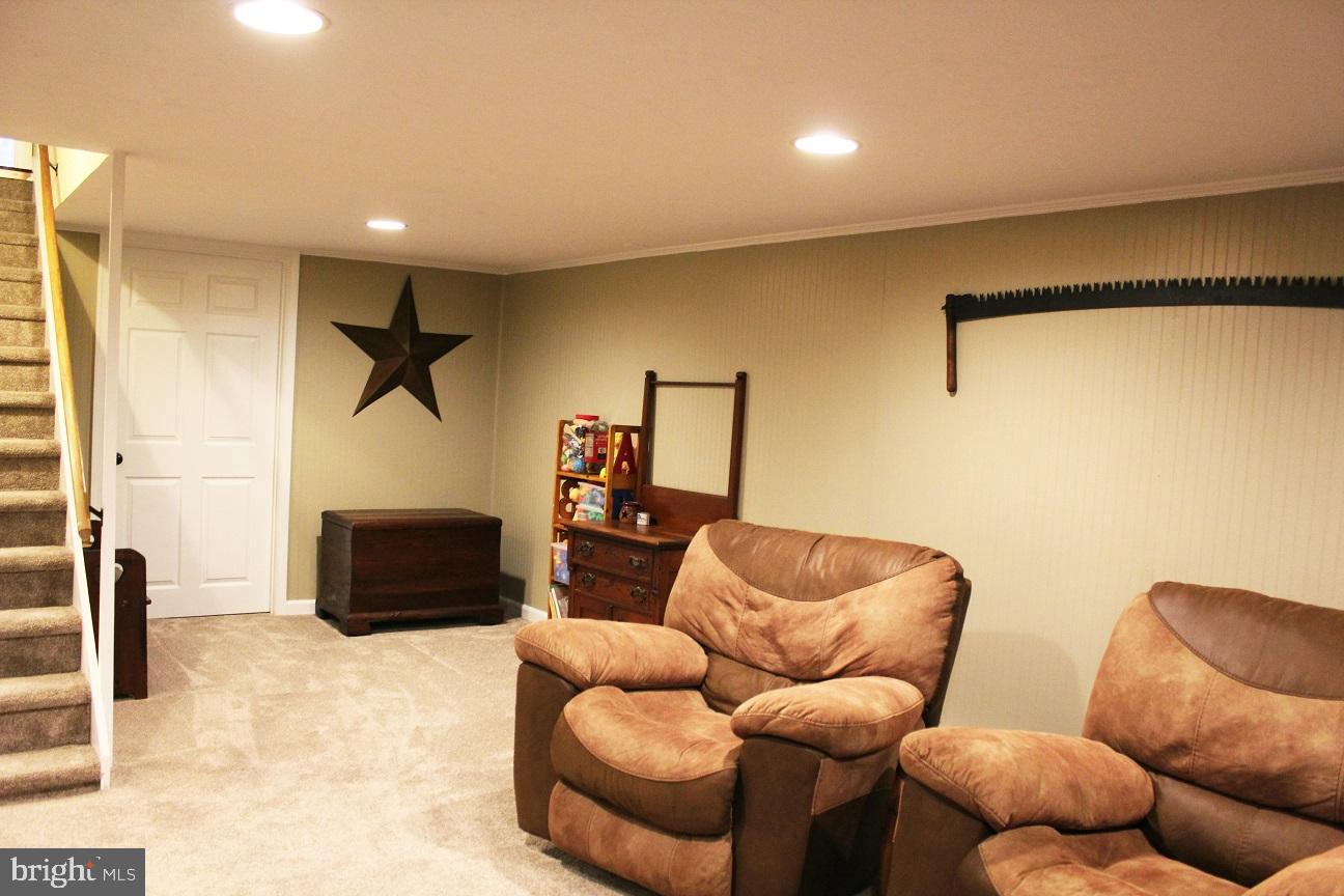 65 Sechrist Flat Road Felton, PA 17322 - Photo 19 of 30 Basement Rec-Room with Storage Room, New Carpet