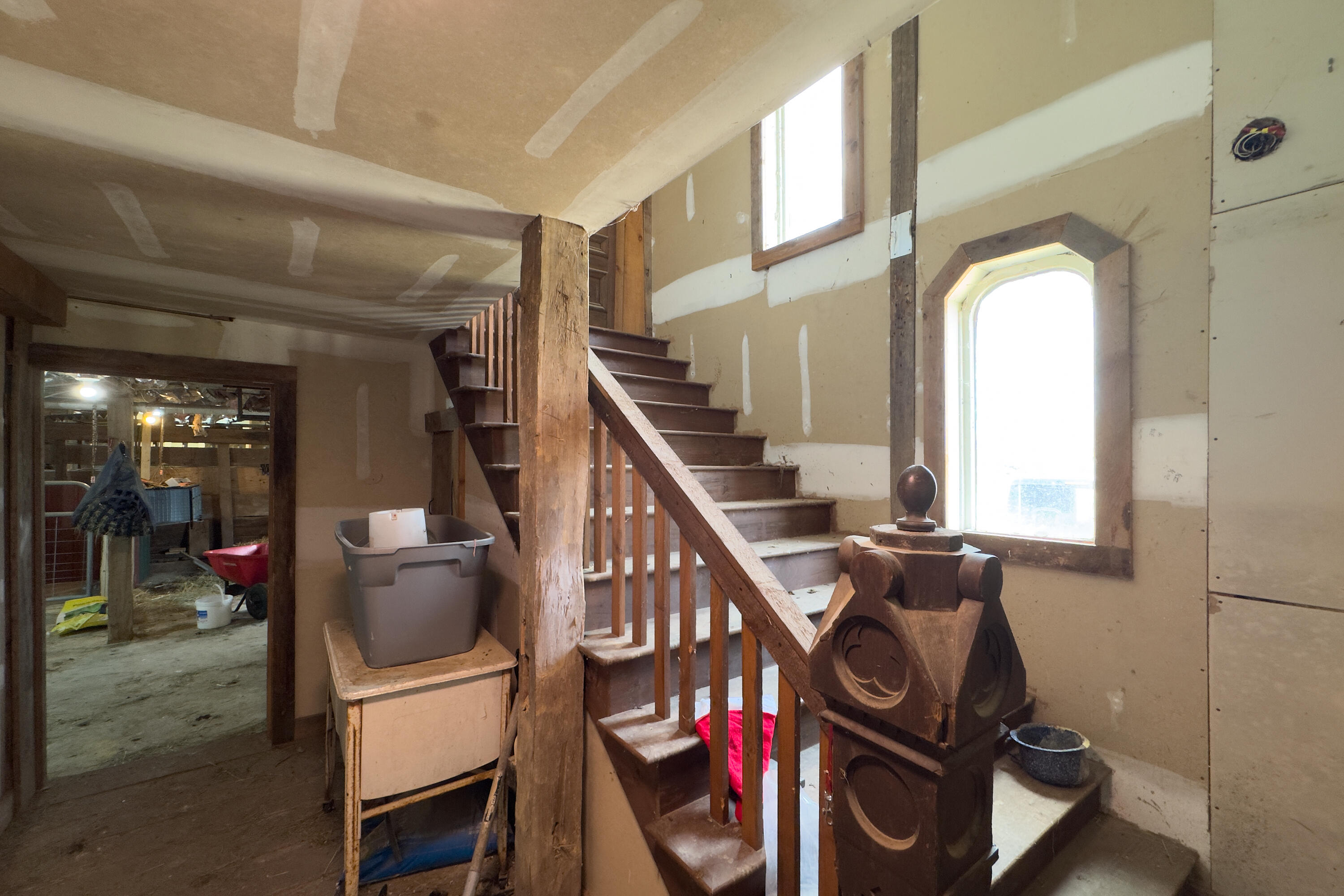 175 Quarry Road Waldoboro, ME 04572 - Photo 68 of 103 Stairs to studio