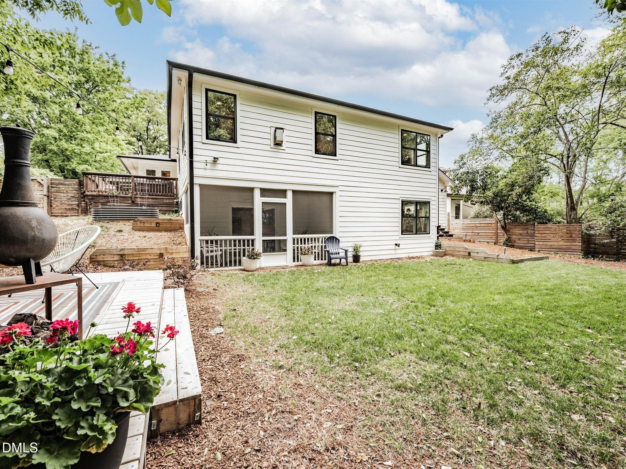 828 Woodburn Road Raleigh, NC 27605 - Photo 73 of 76 75-Back View