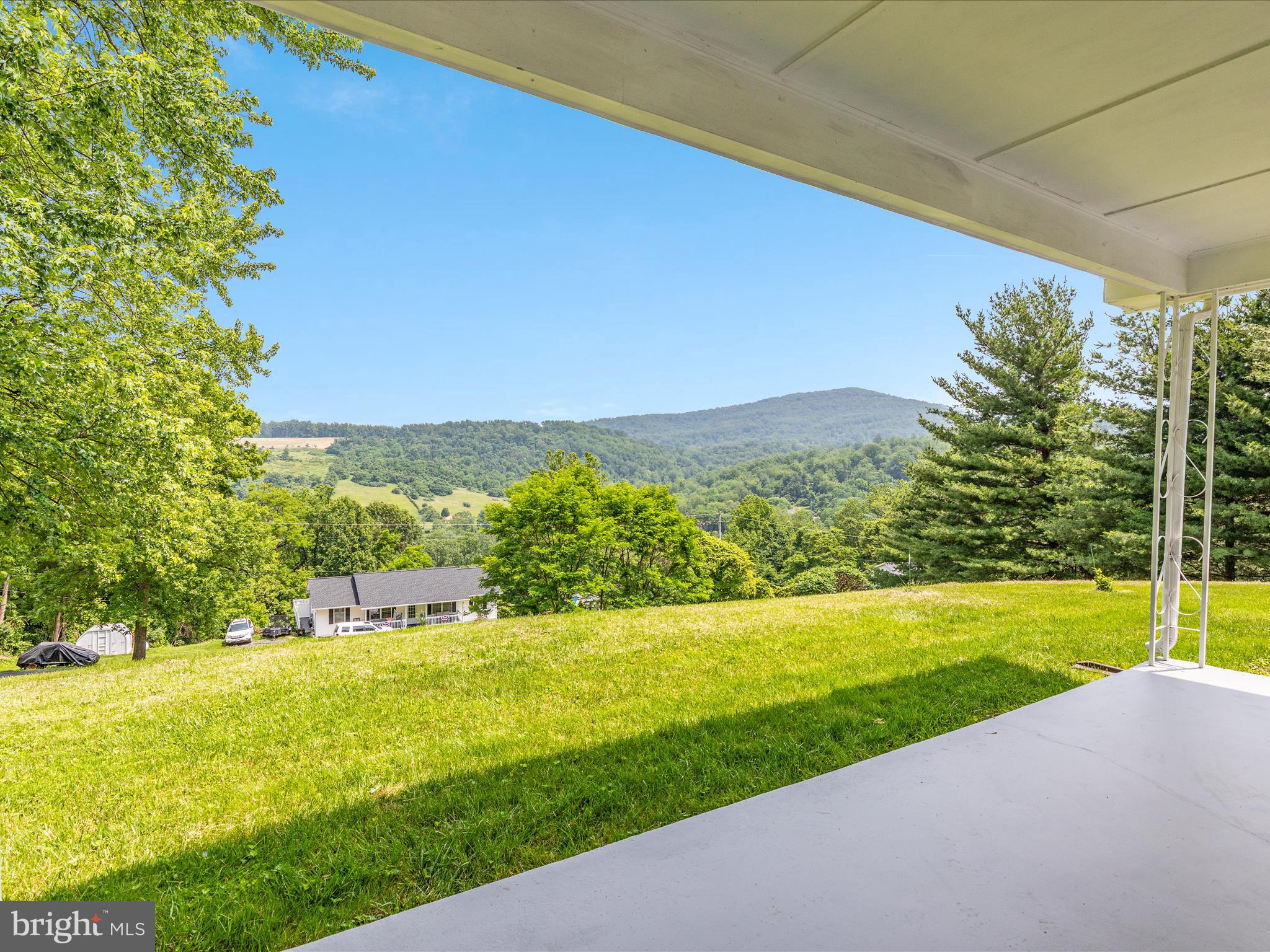 180 Oak Heights Road Front Royal, VA 22630 - Photo 2 of 44 Mountain views from front porch