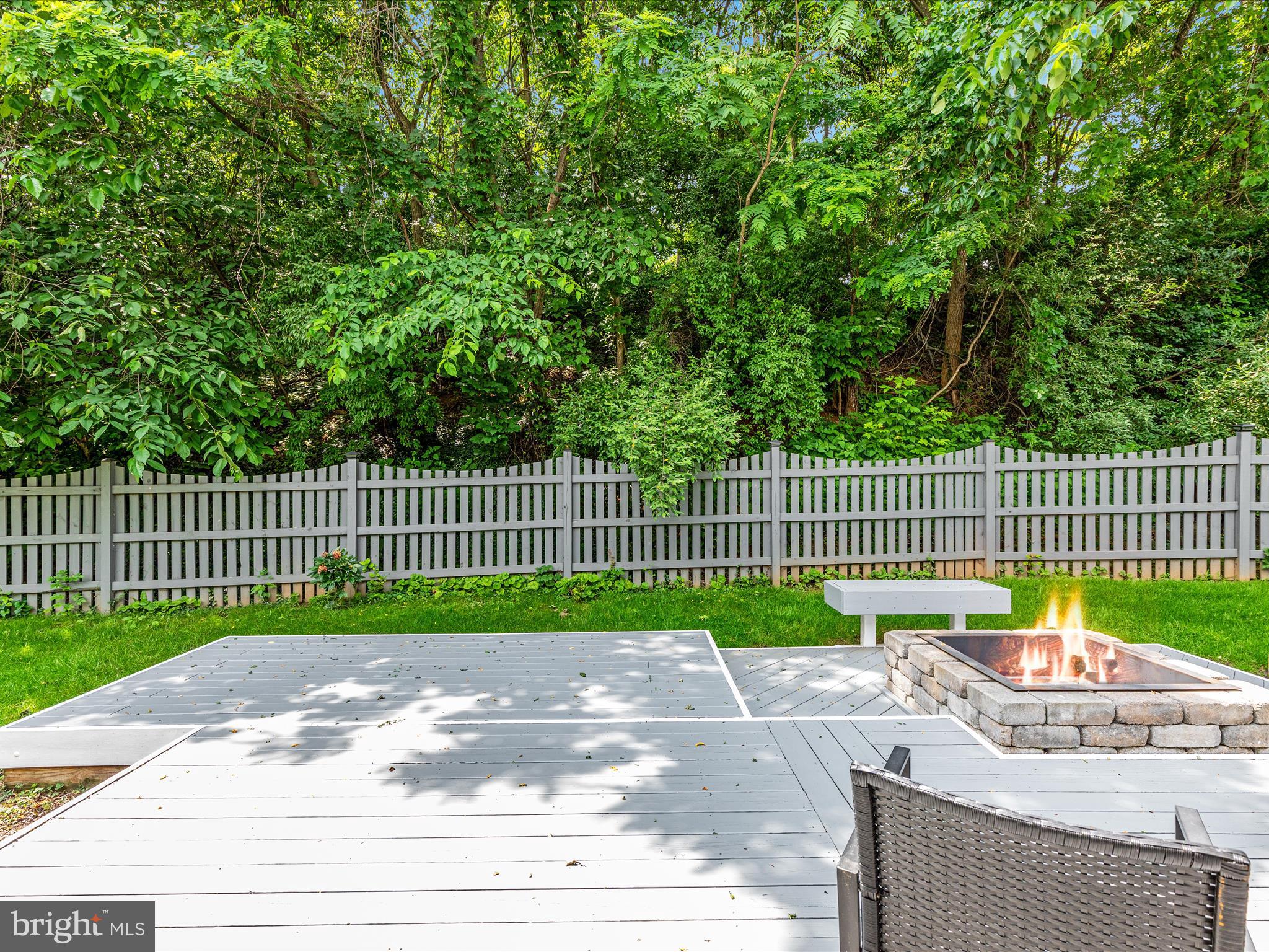 180 Oak Heights Road Front Royal, VA 22630 - Photo 23 of 44 Outside deck with firepit