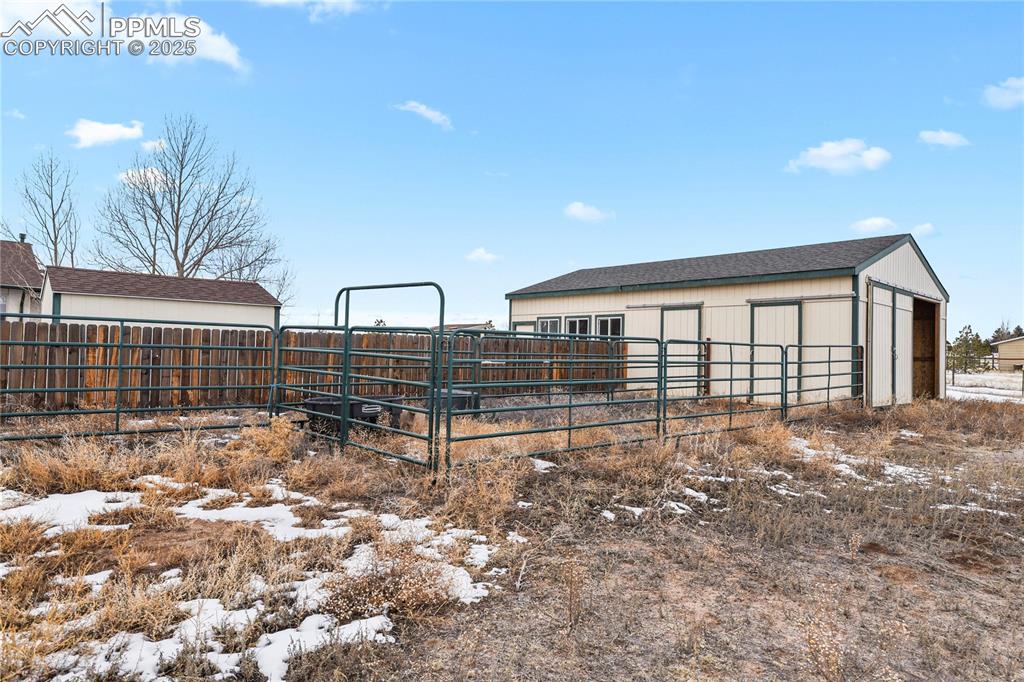 7875 Falcon Meadows Boulevard Peyton, CO 80831 - Photo 36 of 50 a view of front door and porch