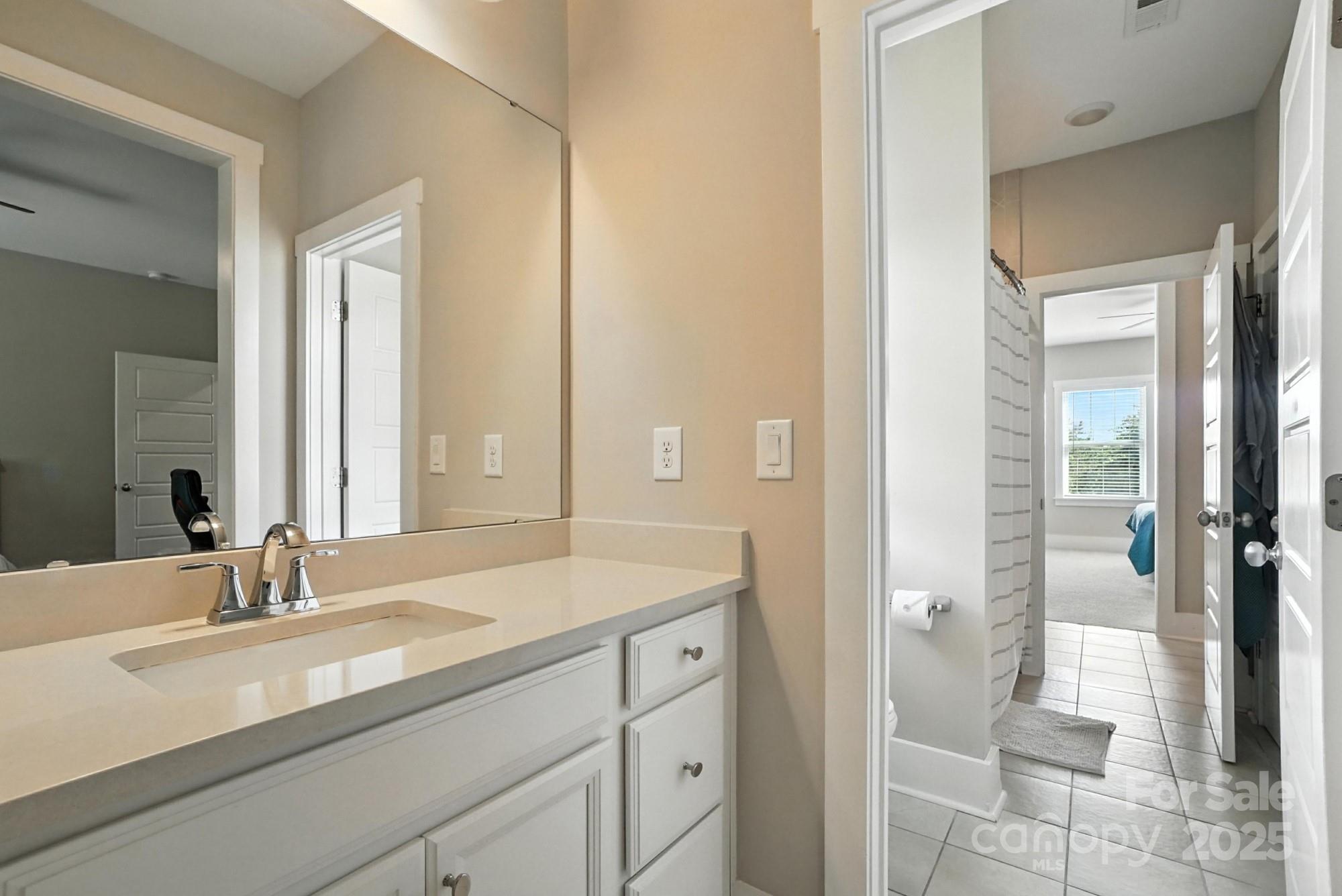 1908 Masons Bend Drive Fort Mill, SC 29708 - Photo 30 of 45 a bathroom with a sink and a mirror