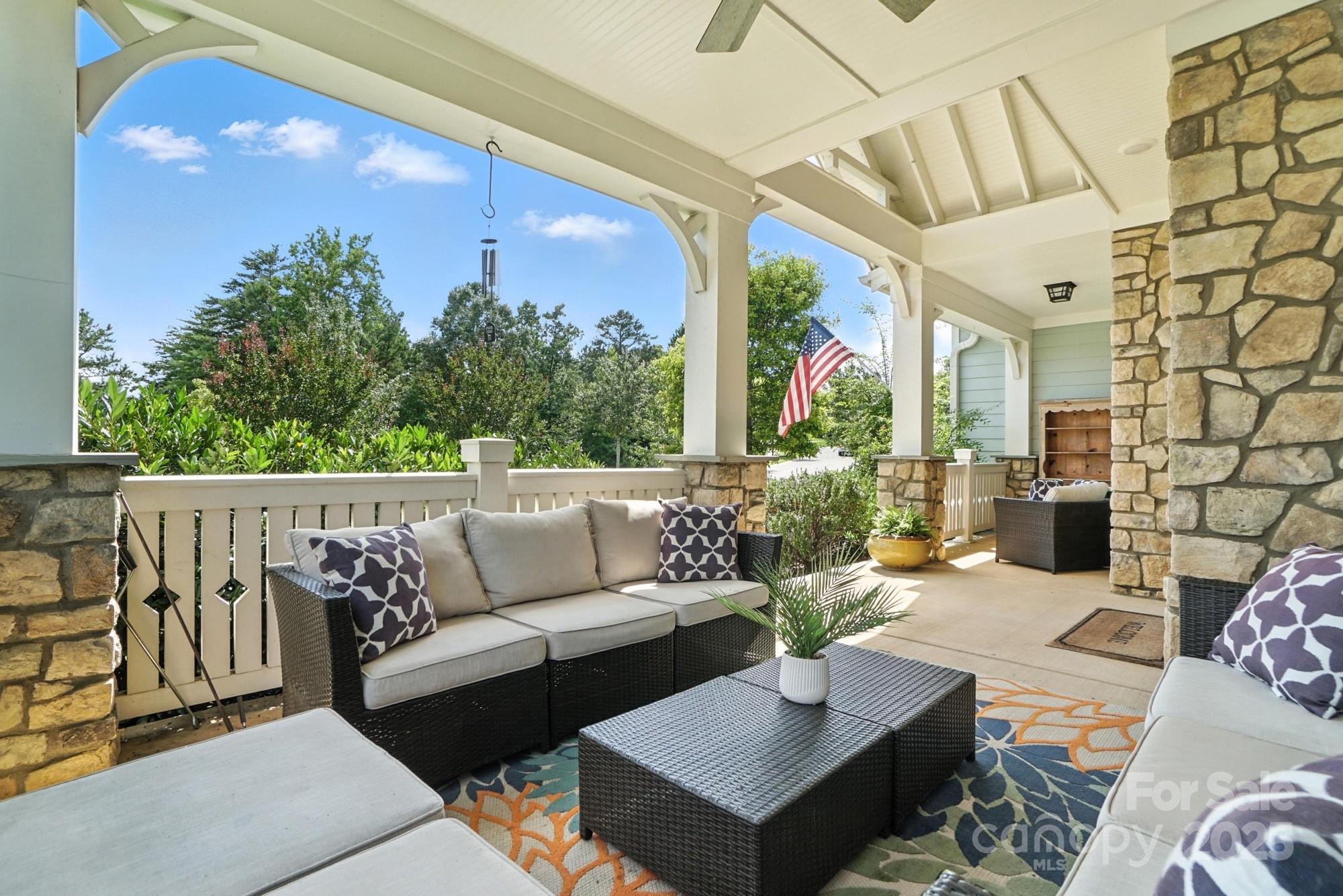 1908 Masons Bend Drive Fort Mill, SC 29708 - Photo 5 of 45 a outdoor living space with furniture and garden view