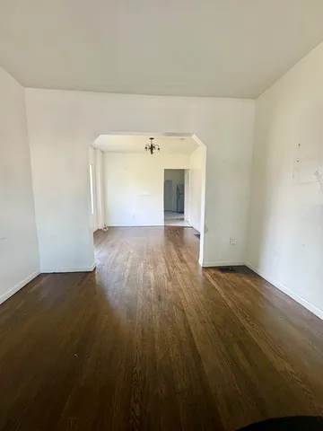 wooden floor in an empty room