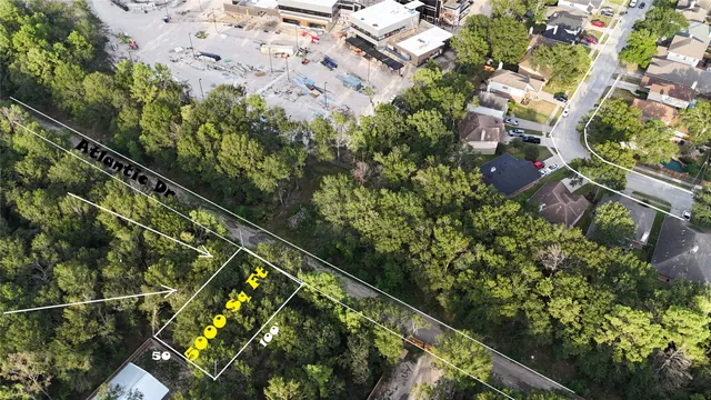 a view of a city from a fountain