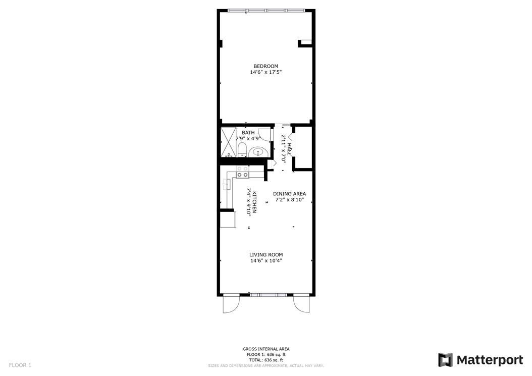 1801 South Surf Road, Unit 2F Hollywood, FL 33019 - Photo 21 of 22 a picture of a floor plan