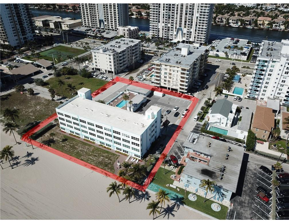 1801 South Surf Road, Unit 2F Hollywood, FL 33019 - Photo 16 of 22 an aerial view of a city