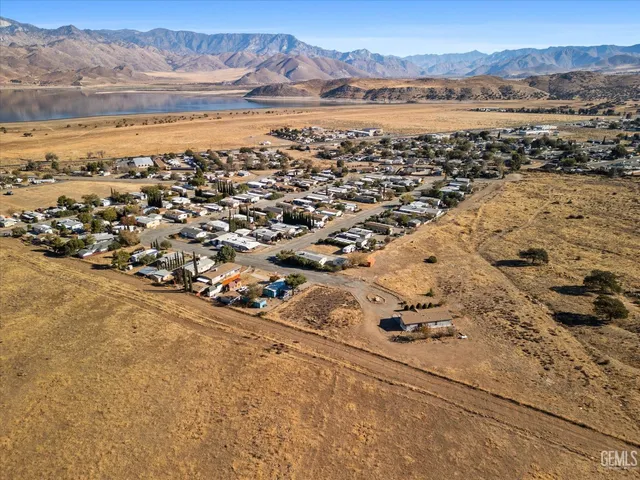 a view of lake and mountain