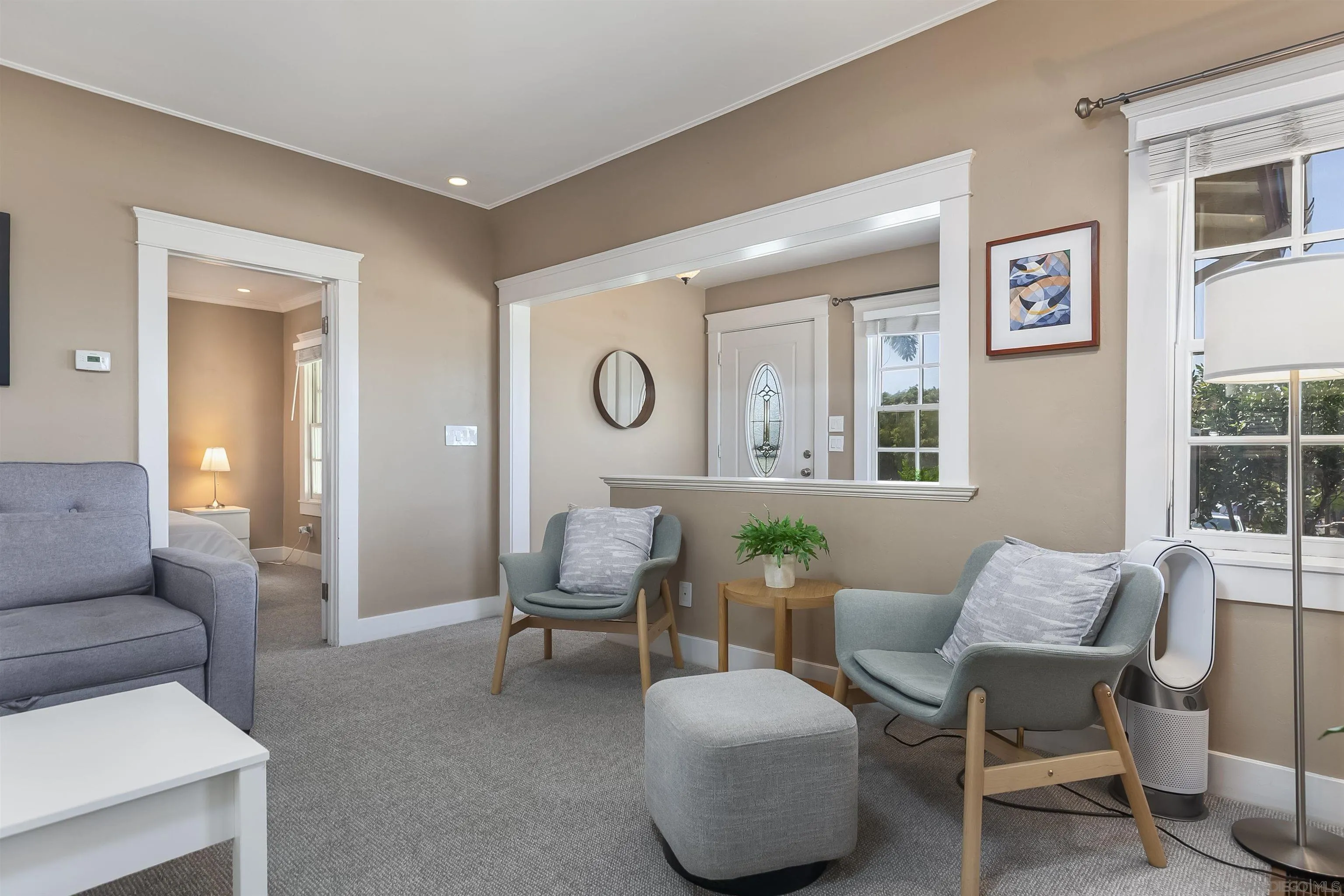 2544 Juan Street San Diego, CA 92110 - Photo 13 of 54 a living room with furniture and a large window