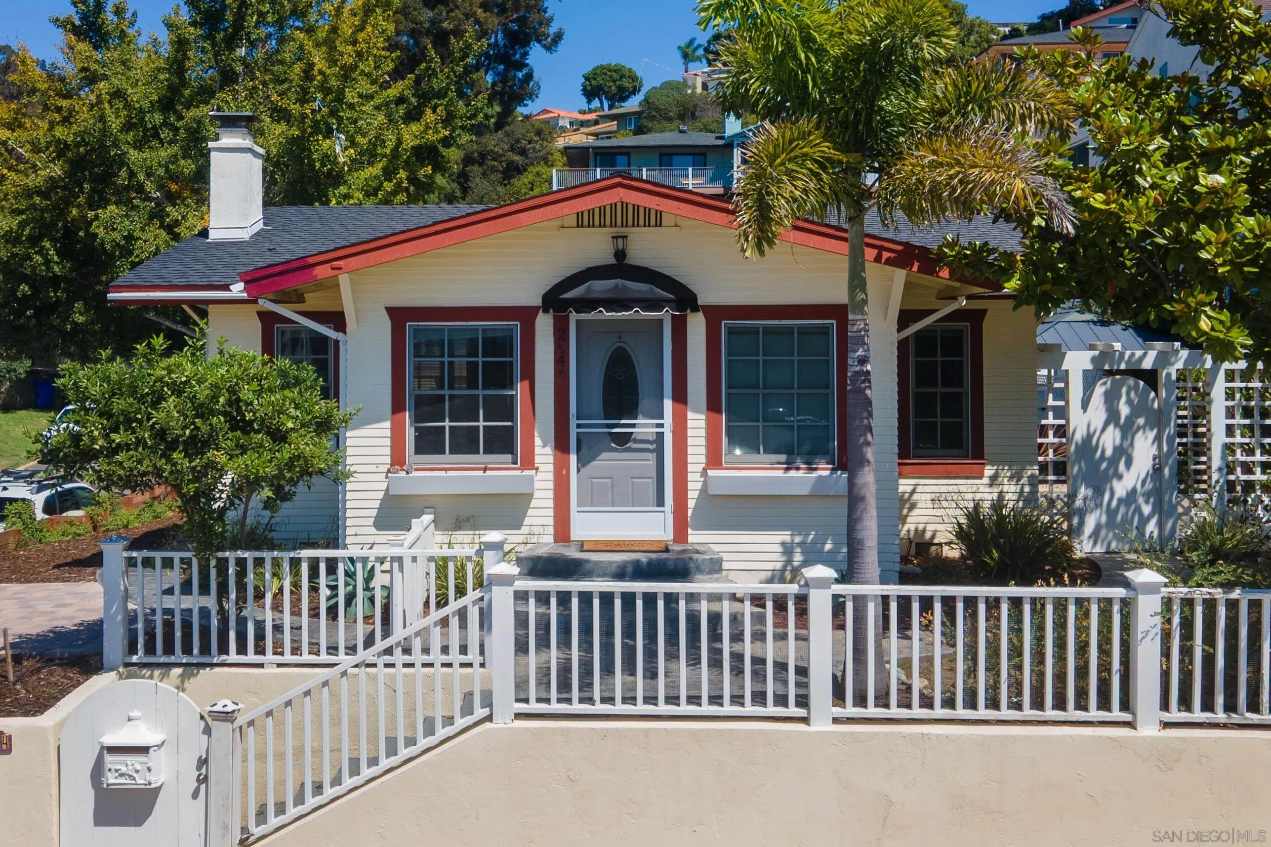 2544 Juan Street San Diego, CA 92110 - Photo 2 of 54 a front view of a house with a porch