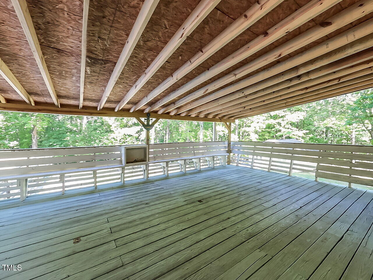 525 Turtle Creek Farm Road Apex, NC 27523 - Photo 18 of 36 a view of outdoor space with wooden floor