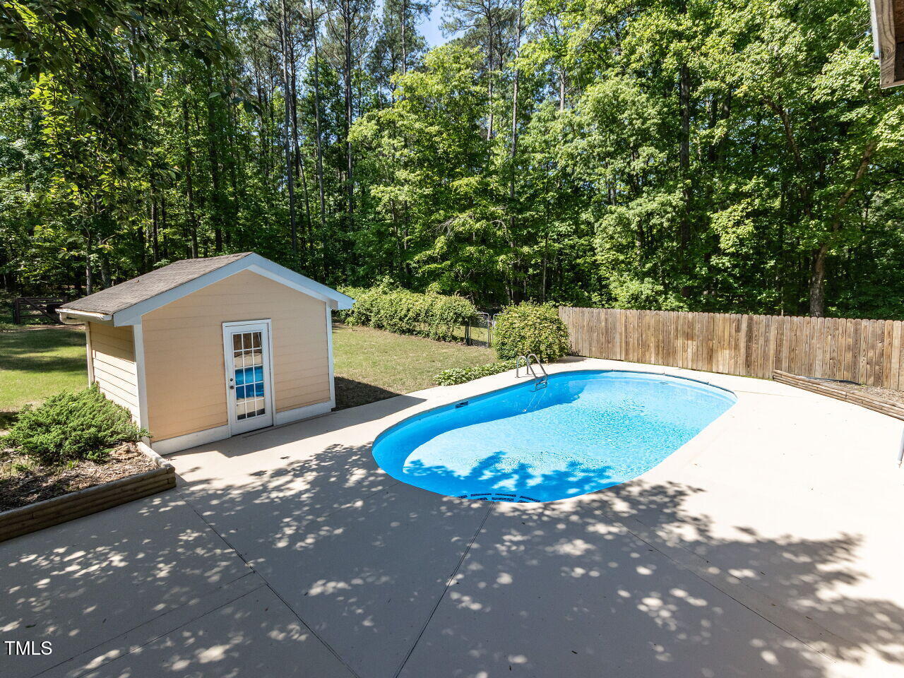 525 Turtle Creek Farm Road Apex, NC 27523 - Photo 20 of 36 a view of backyard with green space