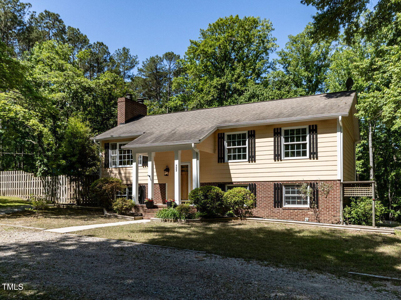 525 Turtle Creek Farm Road Apex, NC 27523 - Photo 2 of 36 a front view of a house with a yard