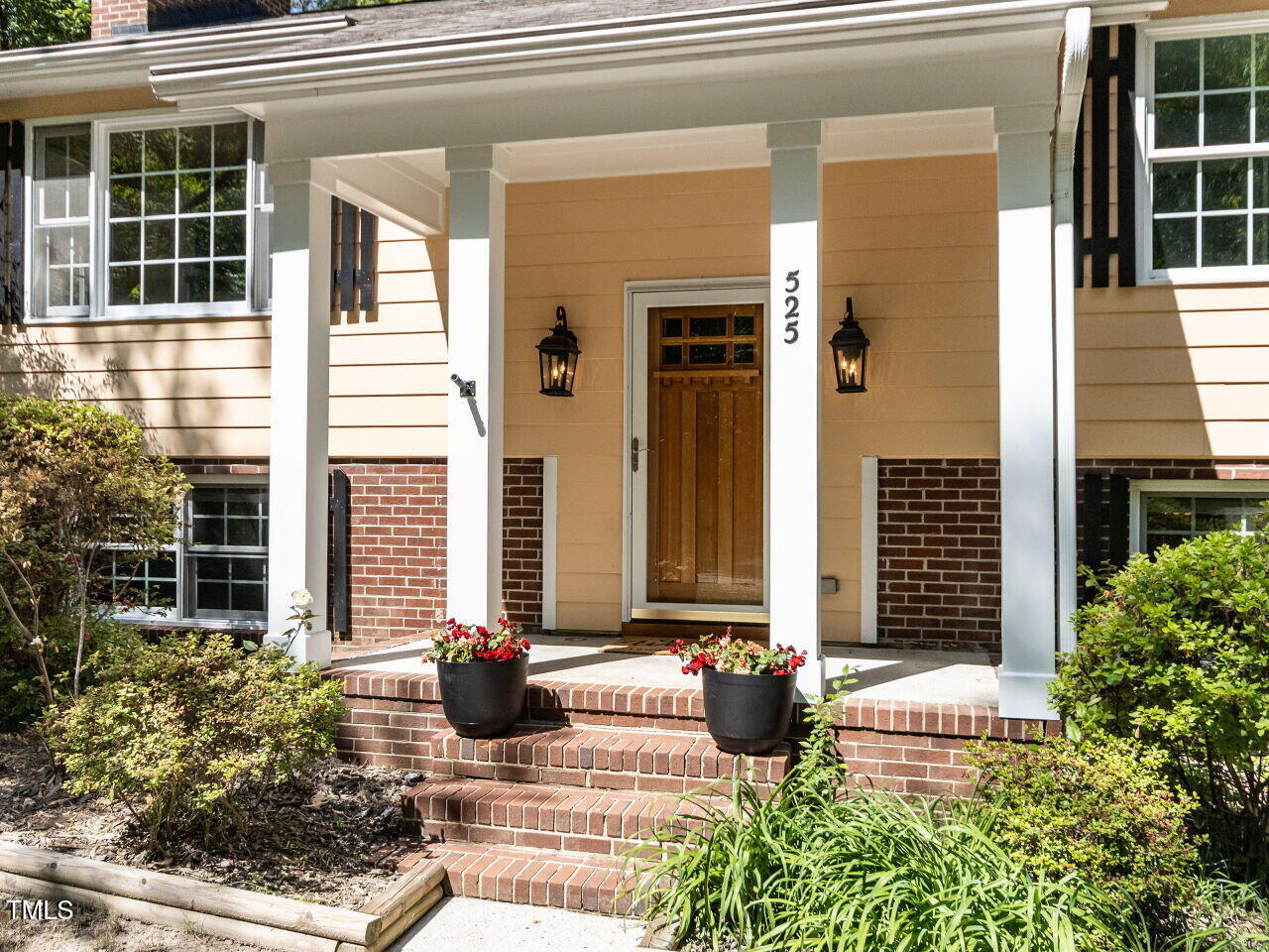 525 Turtle Creek Farm Road Apex, NC 27523 - Photo 34 of 36 a view of a house with potted plants