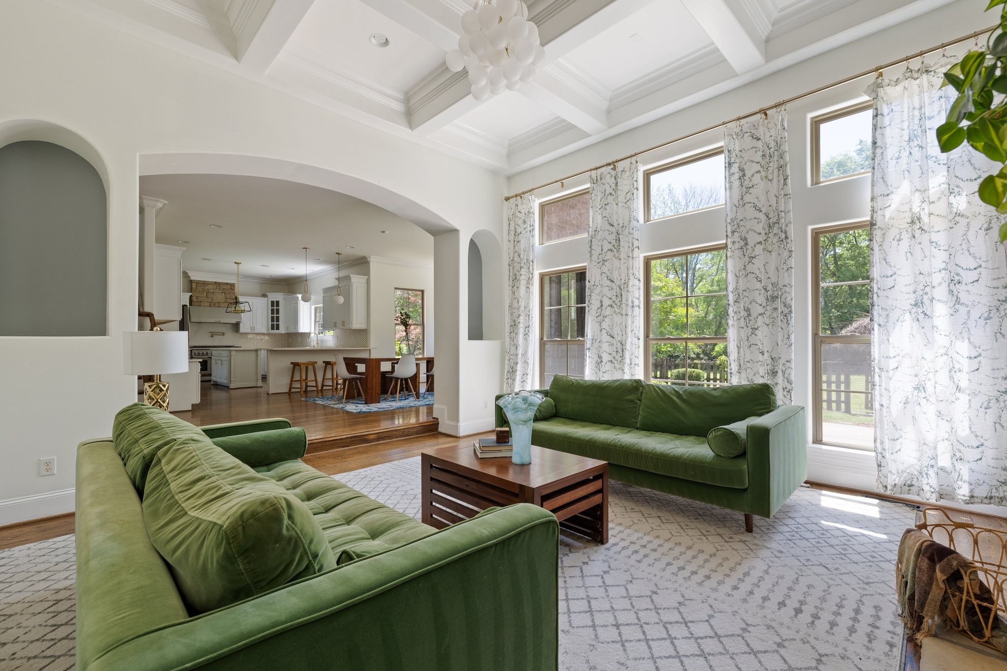 4409 Savage Pointe Drive Franklin, TN 37064 - Photo 35 of 70 a living room with furniture and a large window