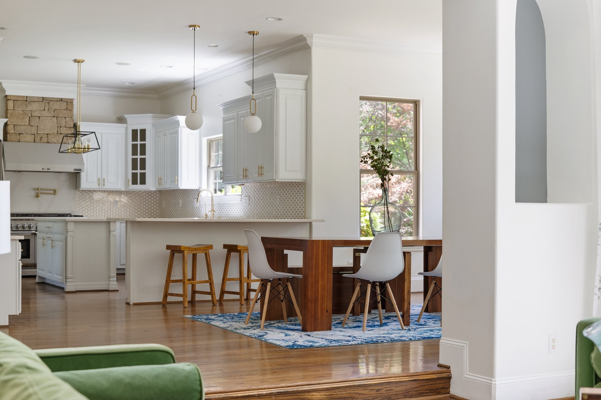 4409 Savage Pointe Drive Franklin, TN 37064 - Photo 36 of 70 a view of kitchen with dining room and wooden floor