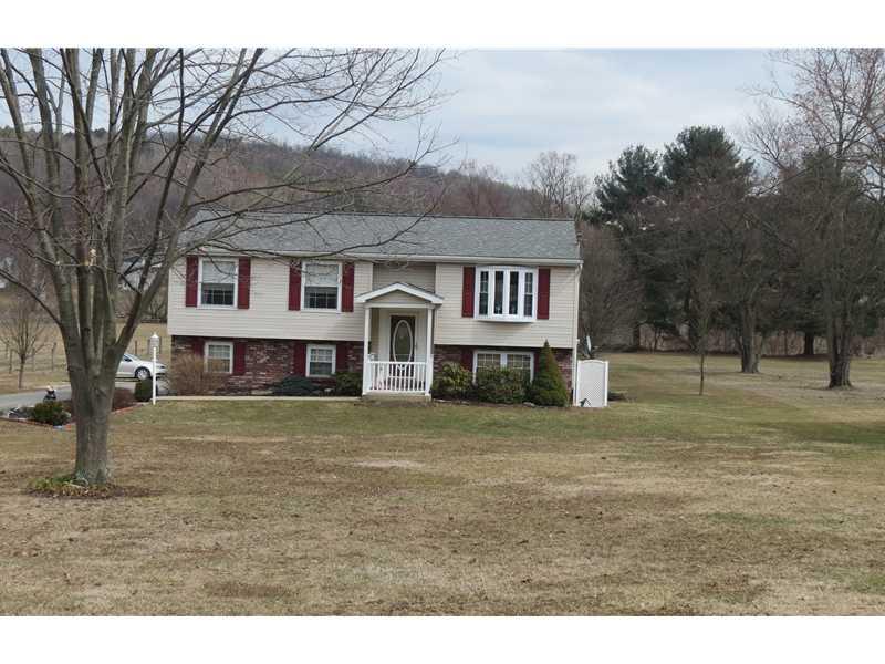 569 Pine Run Road Apollo, PA 15613 - Photo 2 of 8 Exterior Front. The frontage for this property is very generous; it sits back from the road so as to provide privacy and quiet.