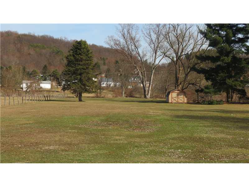 569 Pine Run Road Apollo, PA 15613 - Photo 4 of 8 Yard/Garden. the back yard is level and large. Storage shed belongs to this property. A great space!