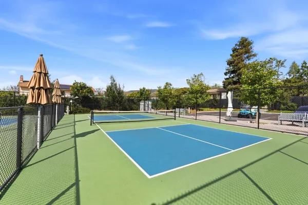 a view of a tennis court