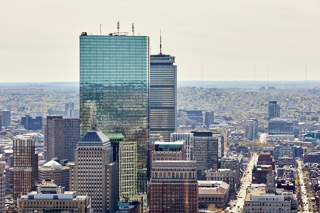 1 Franklin Street, Unit PH4E Boston, MA 02110 - Photo 23 of 30 a view of city with tall buildings