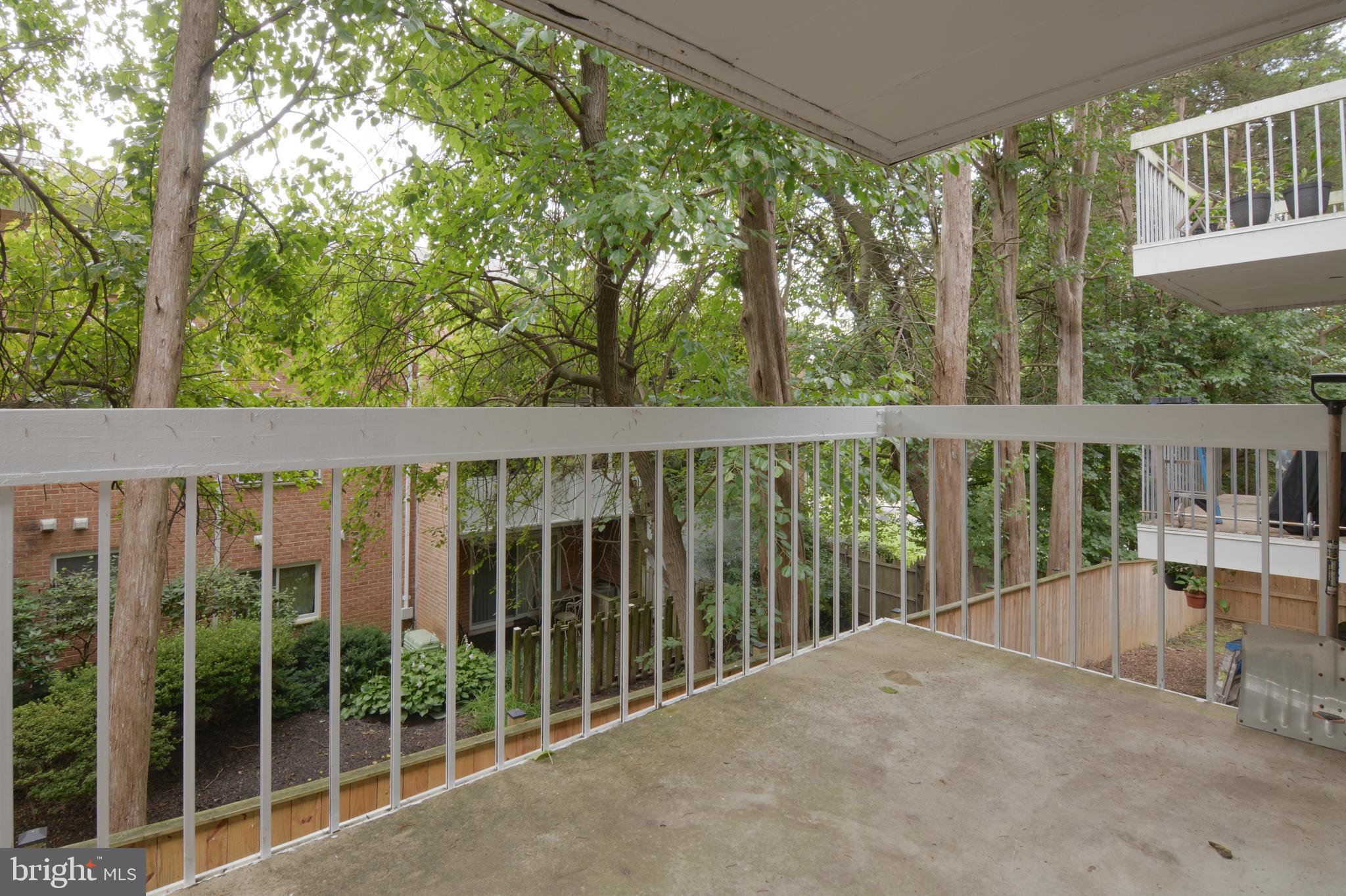 3344 Hewitt Avenue, Unit 22A Silver Spring, MD 20906 - Photo 23 of 27 Large size balcony