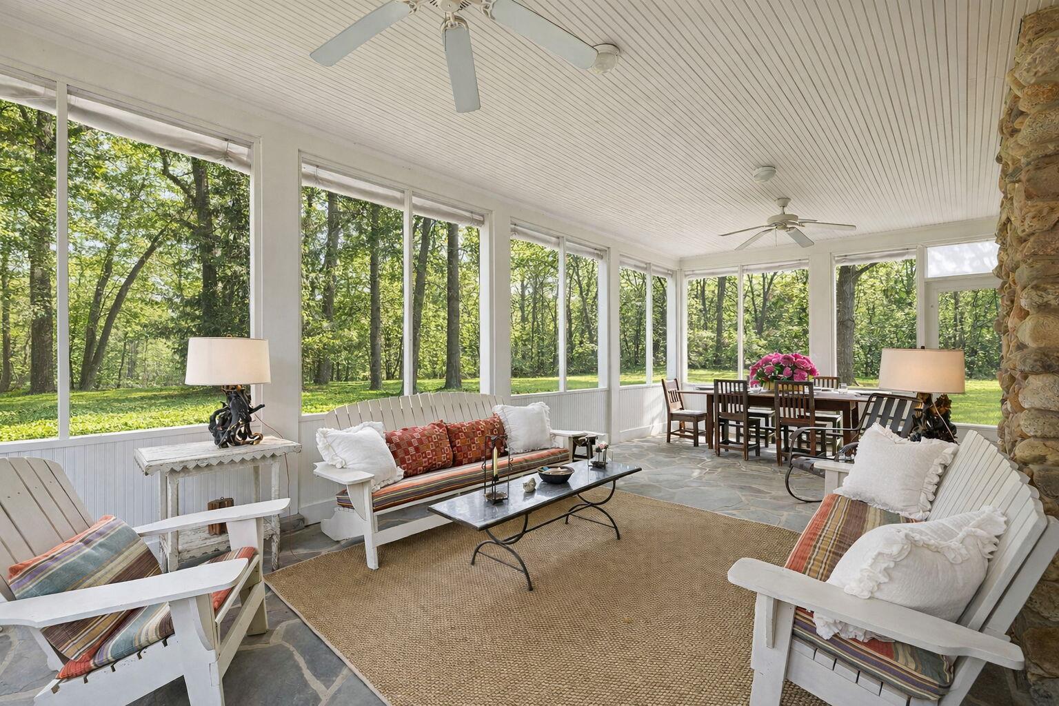 6852 West East Road Lakeside, MI 49128 - Photo 17 of 53 Main House - Screened Porch