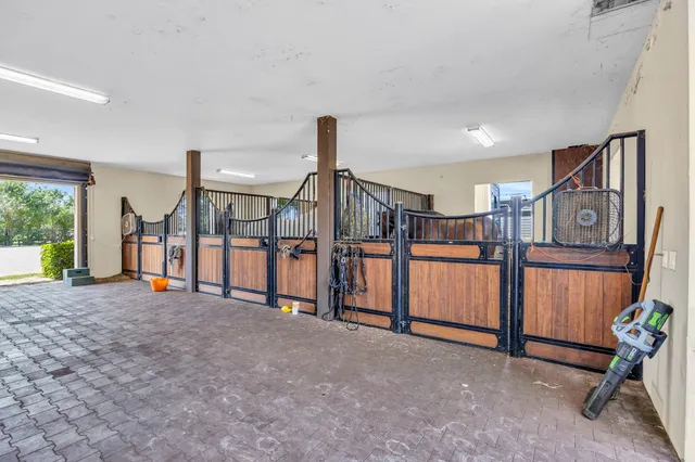 a view of a lake with a big yard