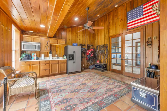 a view of front door