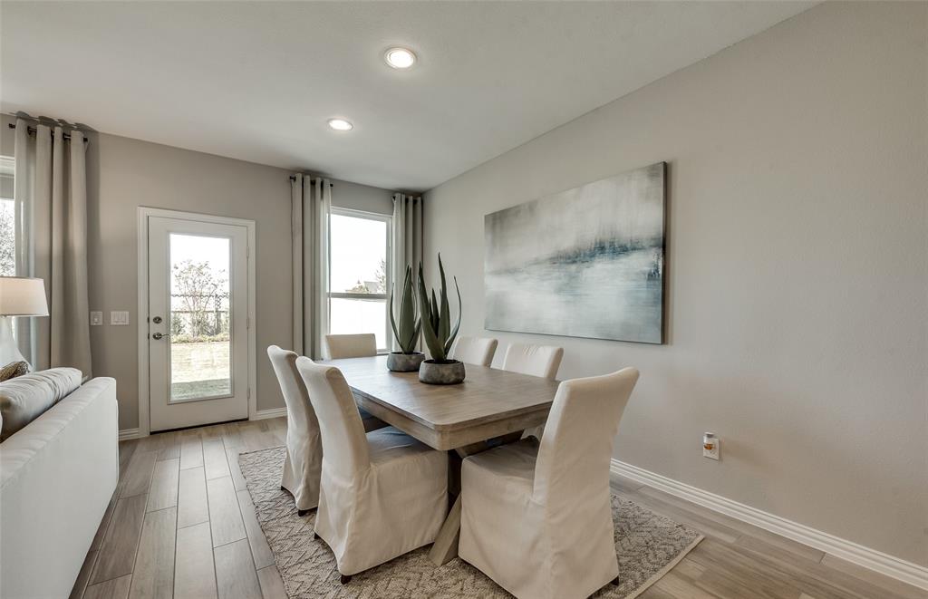 449 Avian Way Godley, TX 76044 - Photo 6 of 20 *Model Representation - Dining area off kitchen with large windows