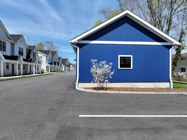 a view of a house with a porch