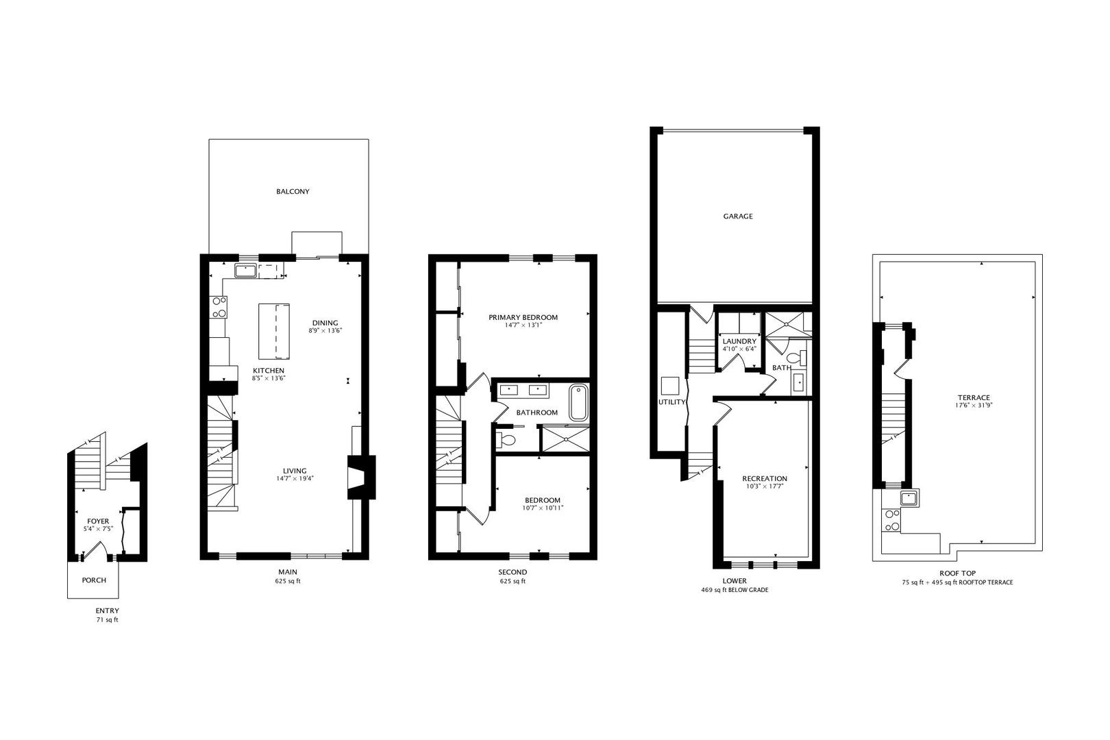 448 North Carpenter Street, Unit J Chicago, IL 60642 - Photo 35 of 39