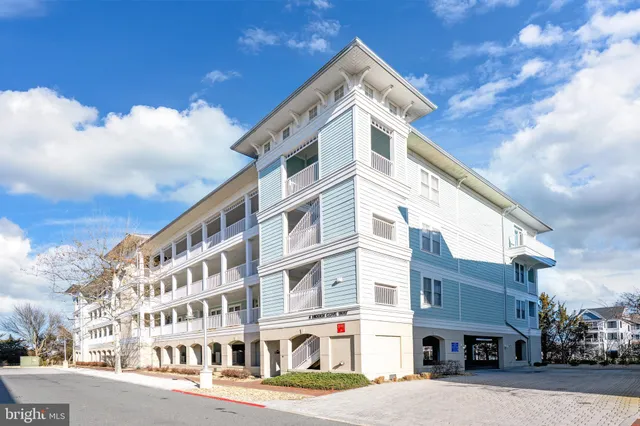 a front view of a building