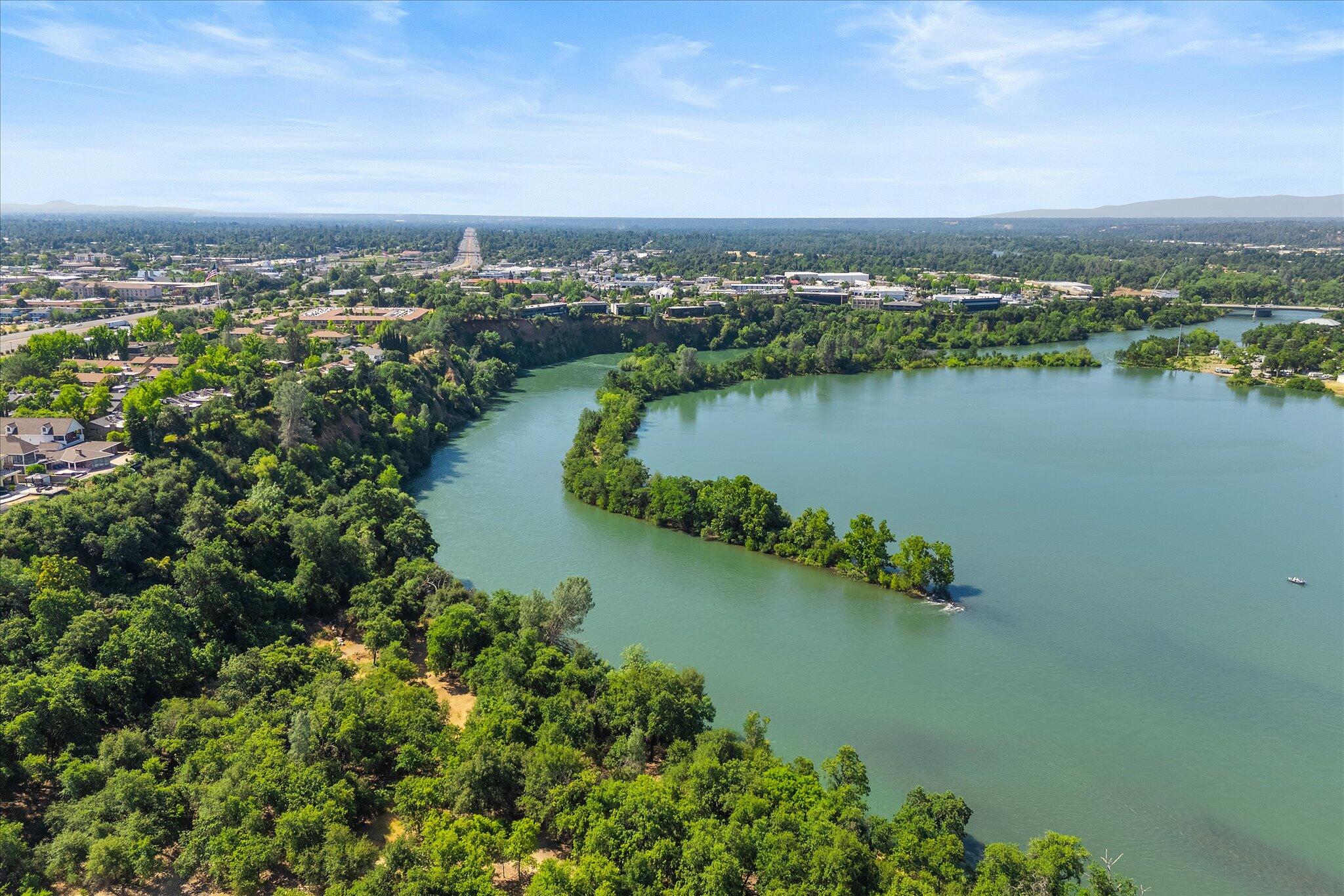 1954 Bechelli Lane Redding, CA 96002 - Photo 44 of 44 an aerial view of a city with lake view in back