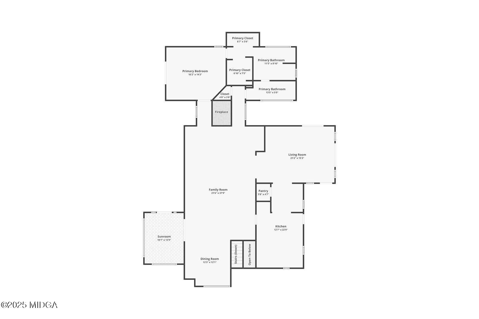 545 North Pine Hill Road Griffin, GA 30223 - Photo 39 of 39 a picture of floor plan