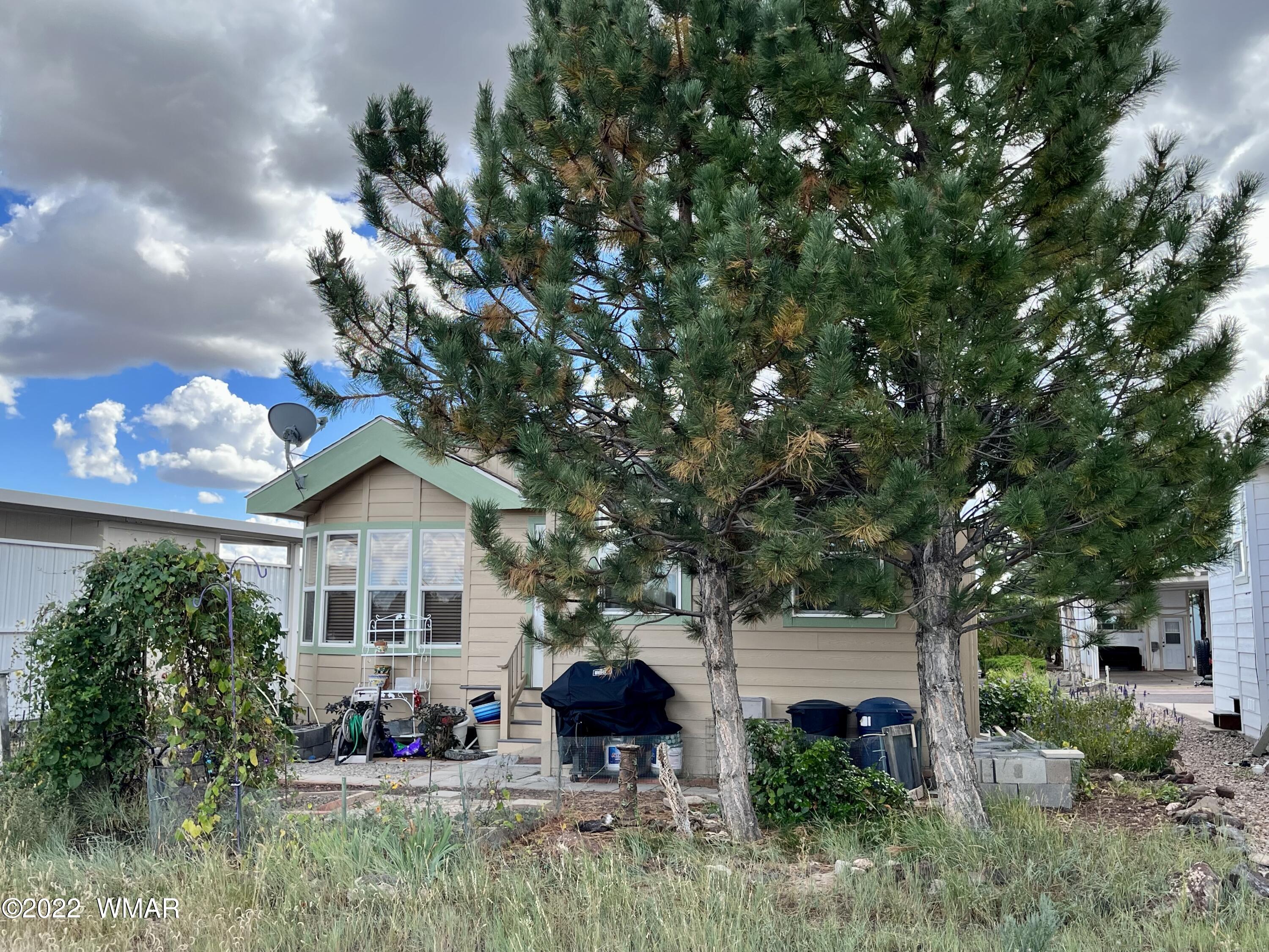 1860 Reel Way, Unit 471 Show Low, AZ 85901 - Photo 24 of 28 a front view of a house with a yard