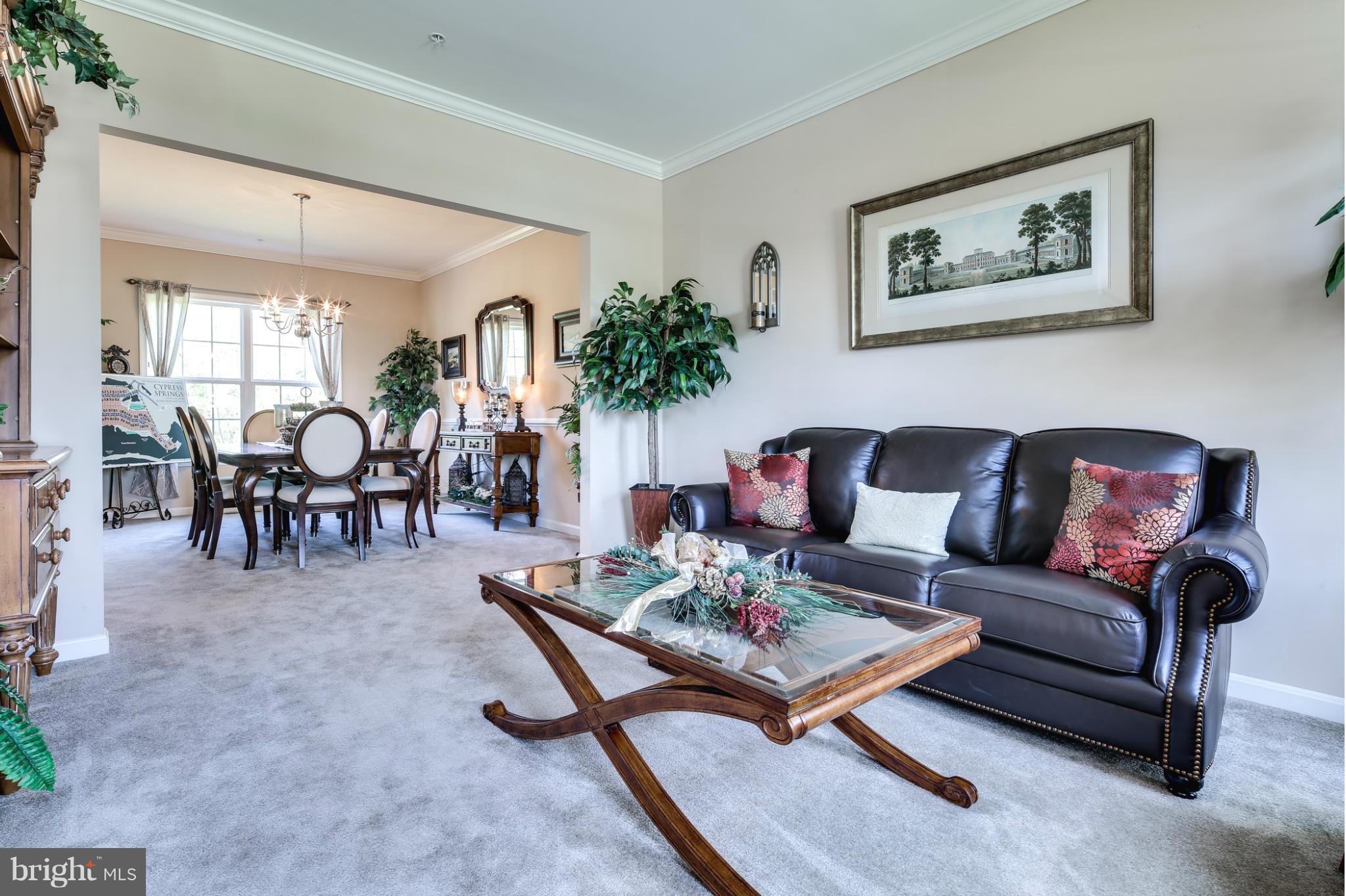 5920 Cypress Springs Road Elkridge, MD 21075 - Photo 13 of 28 a living room with furniture a rug and a table
