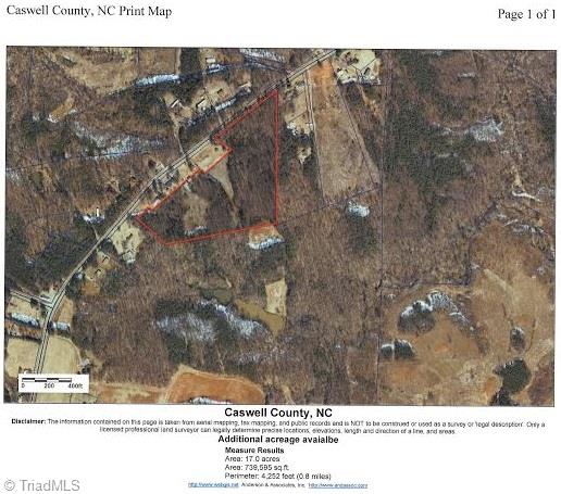10261 Park Springs Road Ruffin, NC 27326 - Photo 26 of 26 Additional Acreage Available