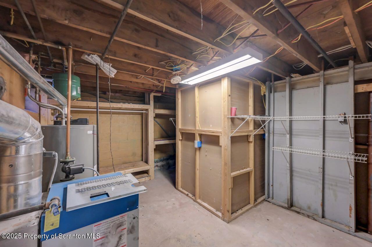 1427 Birch Street Scranton, PA 18505 - Photo 49 of 55 a view of a storage & utility room