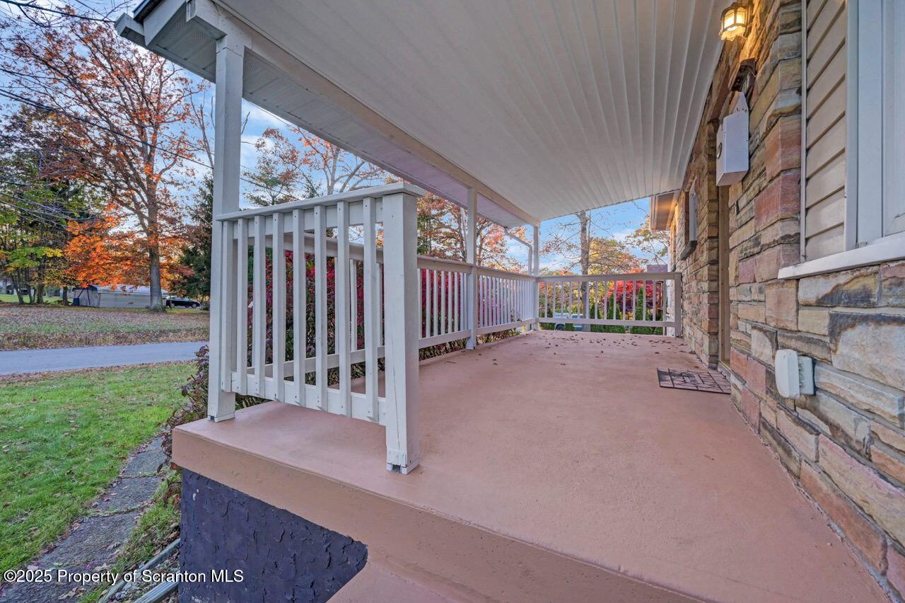 1427 Birch Street Scranton, PA 18505 - Photo 5 of 55 a view of a street with brick wall and building