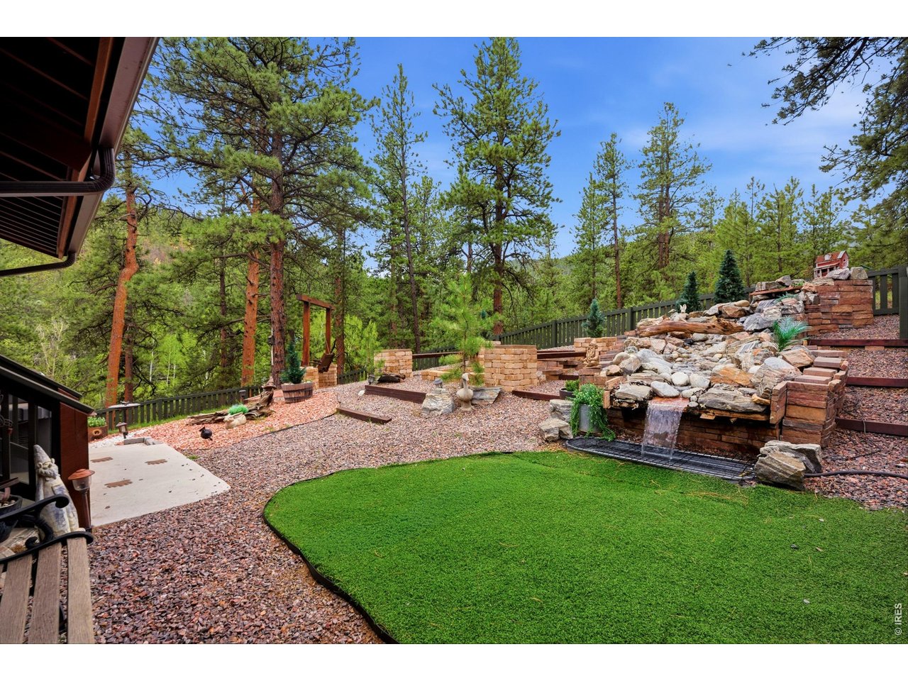 102 Insmont Drive Bailey, CO 80421 - Photo 10 of 43 Stunning water feature for tranquil backyard retreat