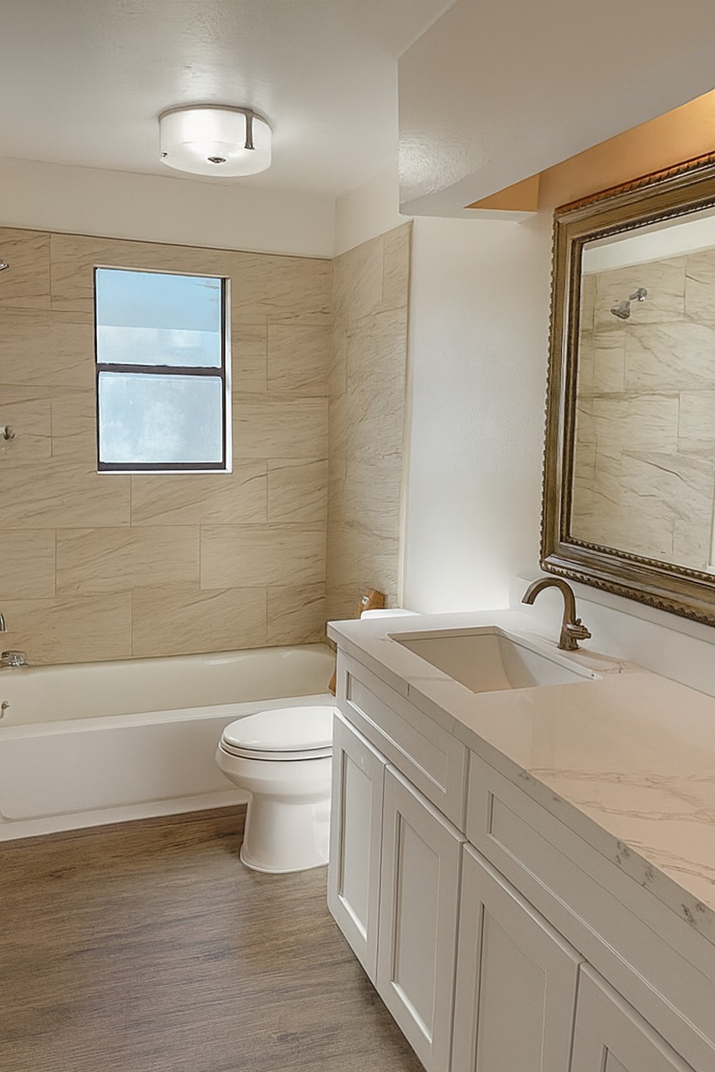 2706 Mayflower Landing Court Webster, TX 77598 - Photo 16 of 22 Bathroom2-new tile, new vanity, new toilet and faucet