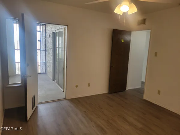 wooden floor in an empty room